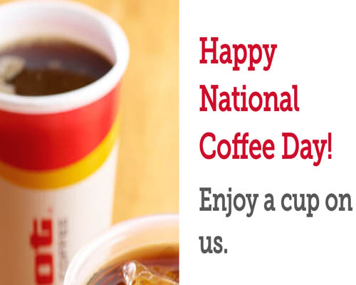 Here's where to get free coffee on National Coffee Day Here's where to get free coffee on National Coffee Day