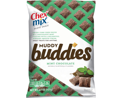 Chocolate Mint Muddy Buddies