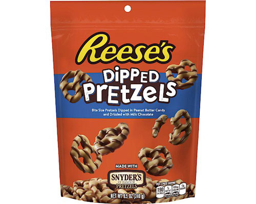 Hershey’s & Reese’s Dipped Pretzels 