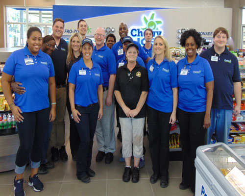 Parker's store team