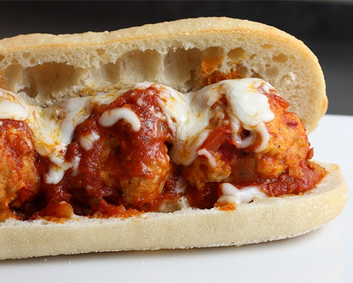 meatball parm sandwich