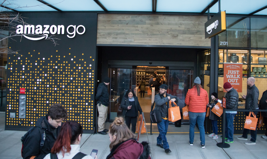 First-ever Amazon Go store opens in Seattle