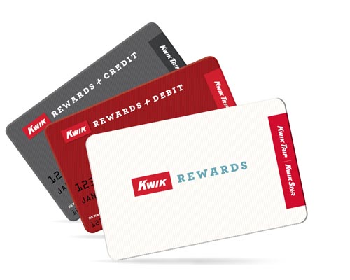 what does a kwik trip rewards card do