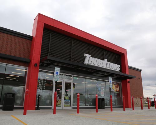 A Thorntons convenience store