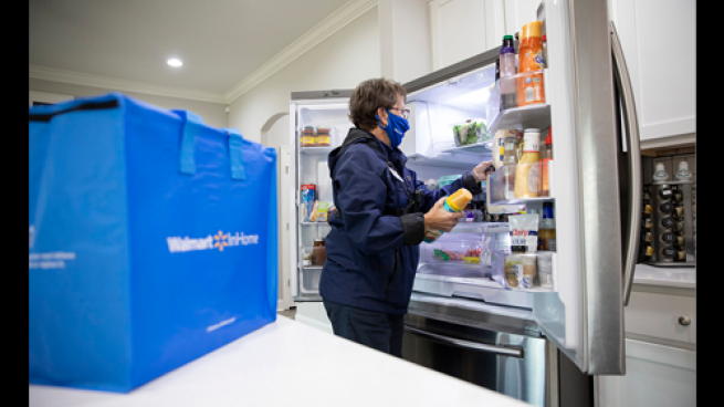 Walmart InHome delivery service