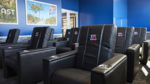 TA Express Statesboro trucker's lounge