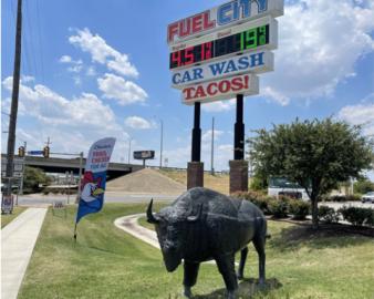 Fuel City Gas Sign
