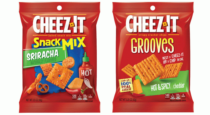 Cheez It Grooves Hot And Spicy