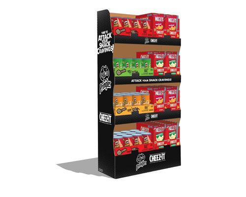 Cheez-It and Pringles Shipper