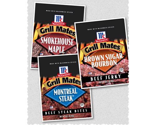 McCormick Grill Mates Beef Jerky and Steak Bites