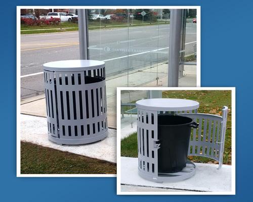Bridgeline Series Litter Receptacles
