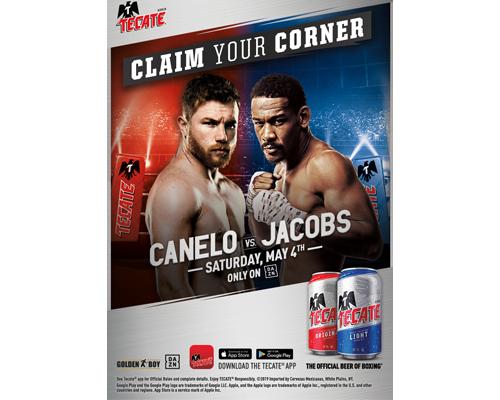 Tecate's "Throw a Knockout Party" promotion