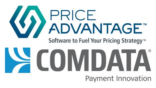 PriceAdvantage & Comdata logos