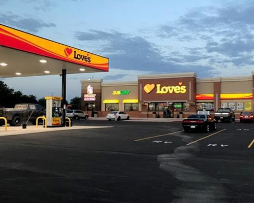 Love's Travel Stop in Newcastle, Okla.