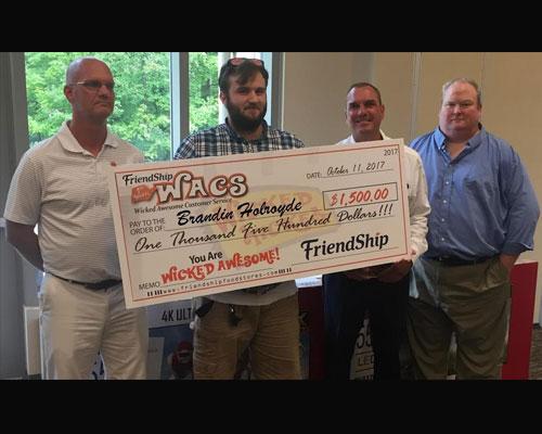 FriendShip recognizes one top employee at WACS Banquet