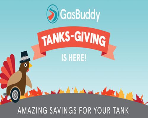 GasBuddy TANKS-giving