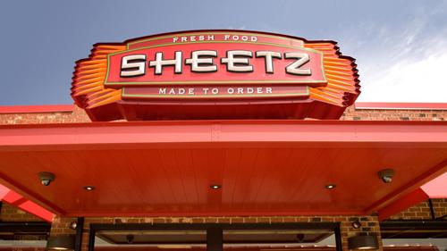 An exterior sign for Sheetz