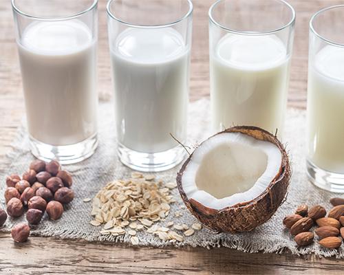 An image of alternative milk products