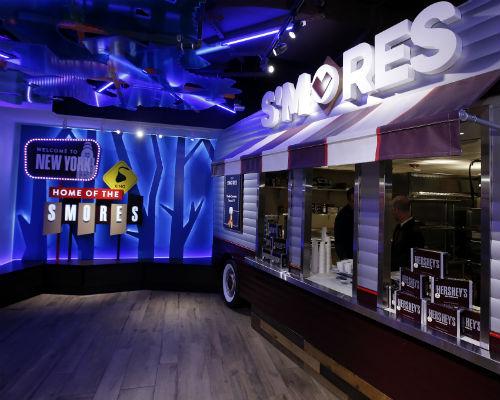 Hershey's Chocolate World Times Square S'mores Experience