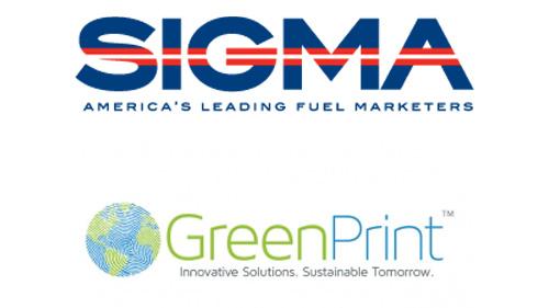 Logos for SIGMA and GreenPrint