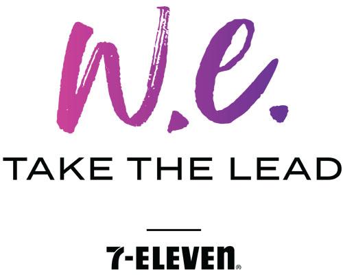 Logo for 7-Eleven's W.E. Take the Lead' Women's Franchise Giveaway Contest