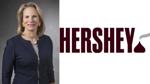 Michele Buck, president and CEO of The Hershey Co., accepted the Corporate Citizenship Award from the Committee for Economic Development of The Conference Board.