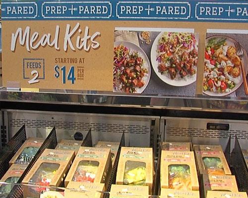meal kit options at Kroger