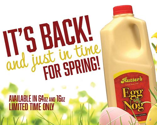Rutter's eggnog