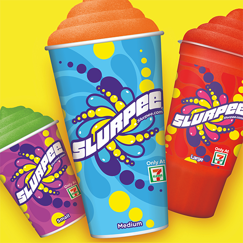 Redesigned Slurpee cups