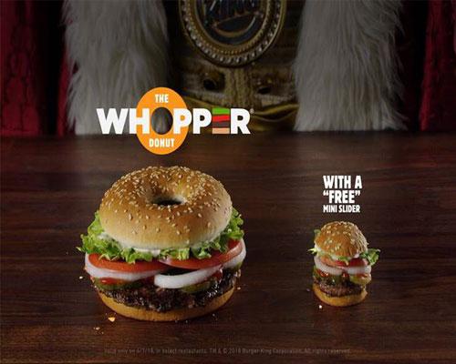 Burger King Whopper Donut
