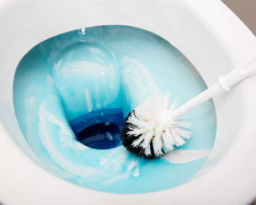 clean bathroom