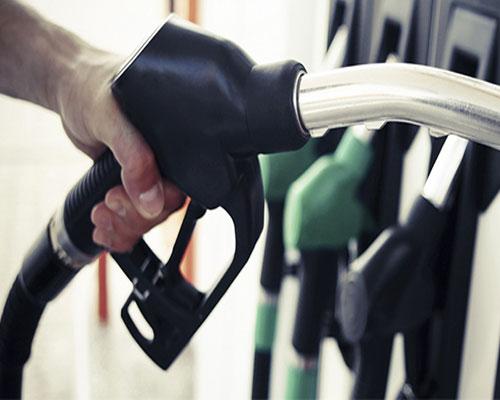 filling a gas tank