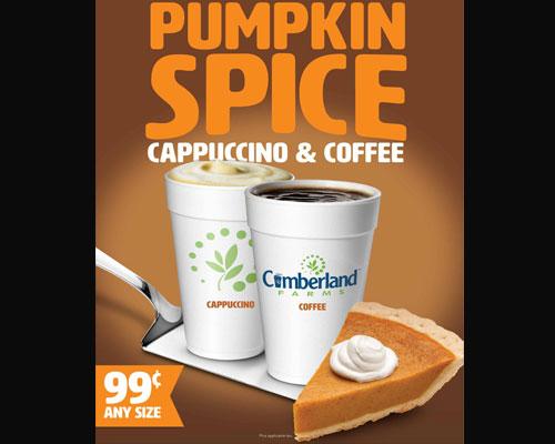 Cumberland Farms pumpkin spice 2018