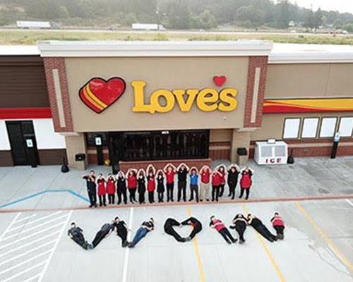 Love's began ringing up customers at its new Love's Travel Stop in Millersburg, Ore., on Aug. 16.