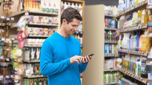 male shopper and an omnichannel approach