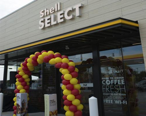 Shell Select exterior