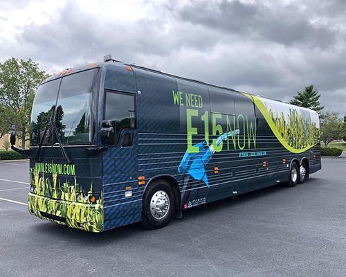 Growth Energy's E15 Now bus