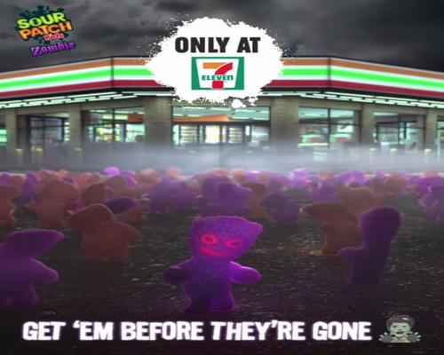 7-Eleven and Sour Patch Kids Zombie candy