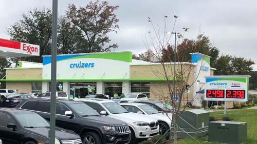 Holmes Oil new Wendell, N.C. store is the company's second Cruizers to feature the new prototype.