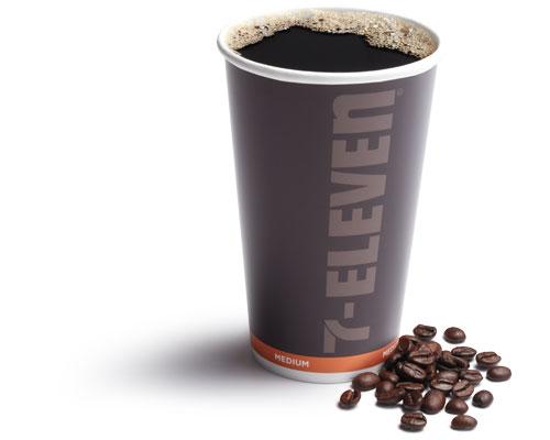 medium cup of 7-Eleven coffee