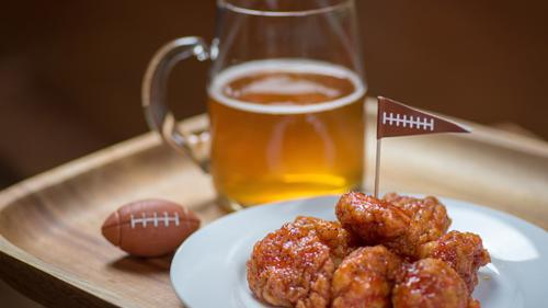 Wings and beer