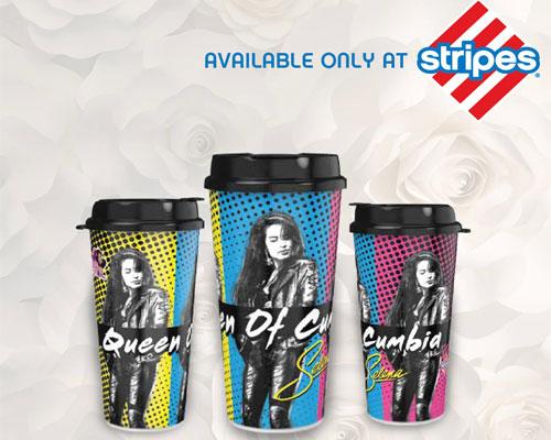 Stripes Selena commemorative cups 2019