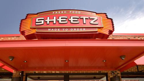 The exterior of a Sheetz location