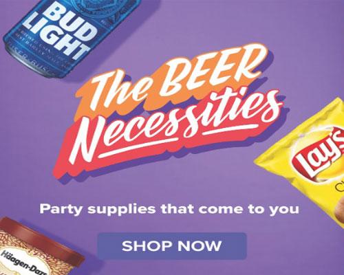 Beer Necessities via 7Now mobile app