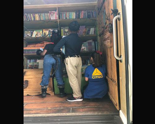 CITGO and Bess the Book Bus