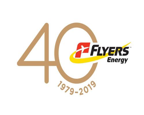Flyers Energy 40th anniversary