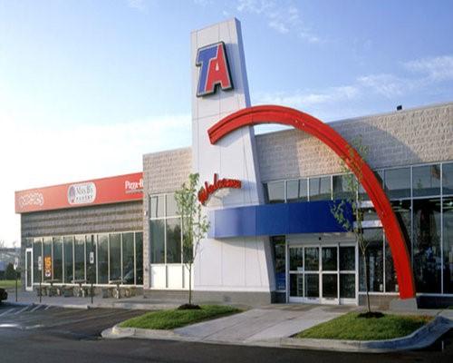 A TravelCenters of America TA location