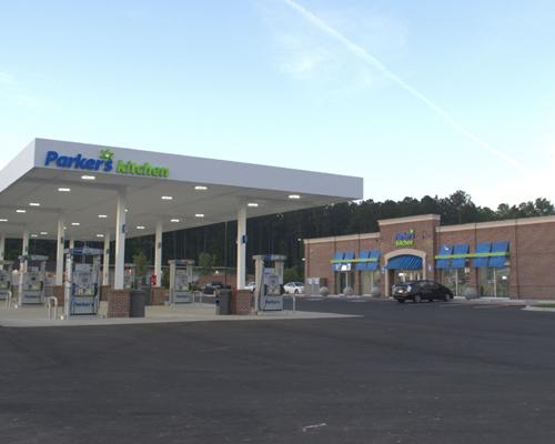 Parker's new convenience store in Pooler, Ga.