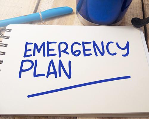 Disaster plan