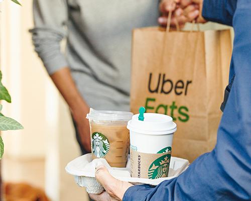Starbucks Delivery with Uber Eats